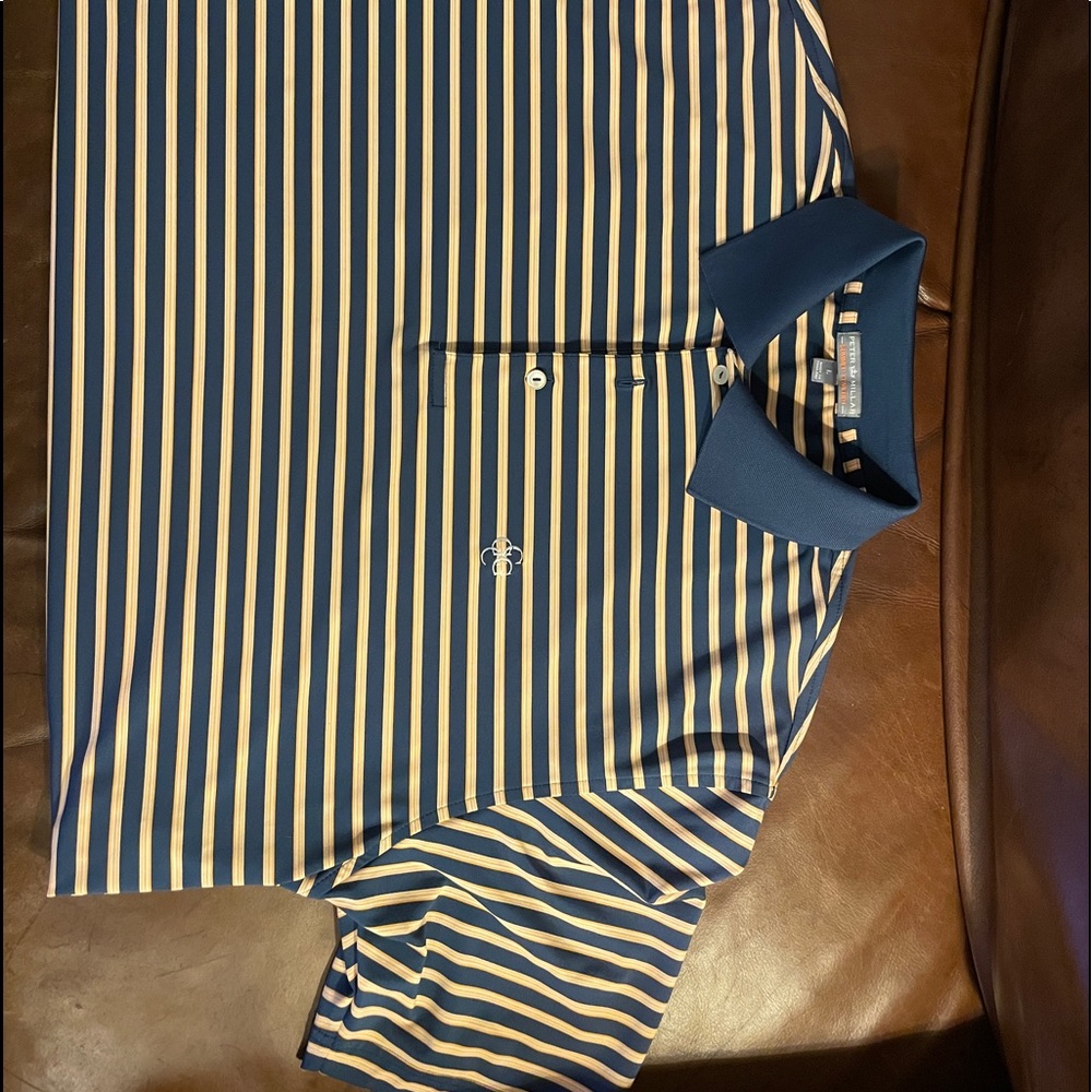 Grandfather golf and country club Peter millar polo shirt.